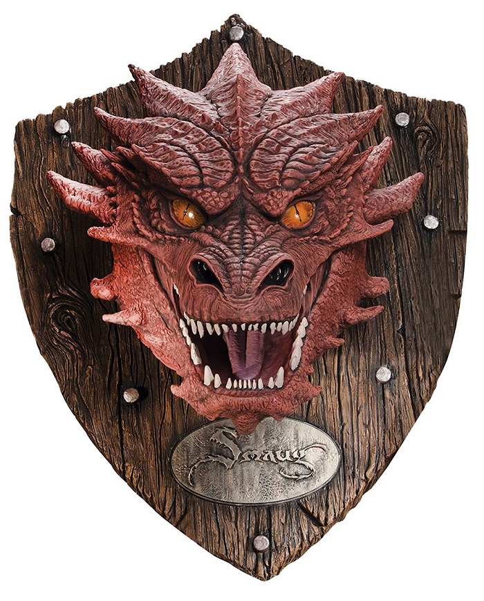 The Hobbit The Battle of the Five Armies Trophy Wall Decor Smaug 76 cm