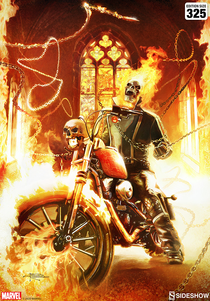 Marvel: Ghost Rider Unframed Art Print 