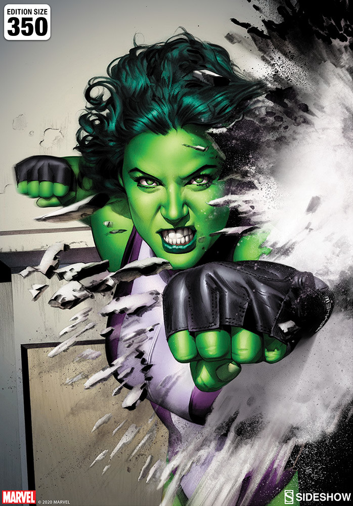 Marvel: She-Hulk Unframed Art Print 