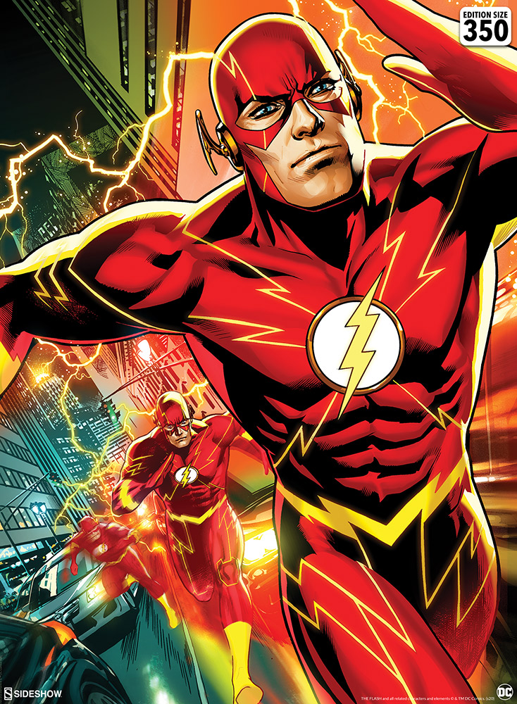 DC Comics: The Flash Unframed Art Print 