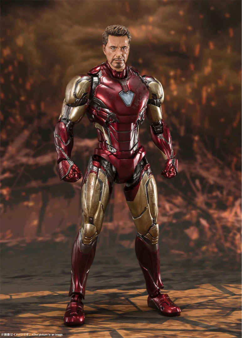Avengers Endgame S.H. Figuarts Iron Man Mk-85 Final Battle Edition 15 cm
