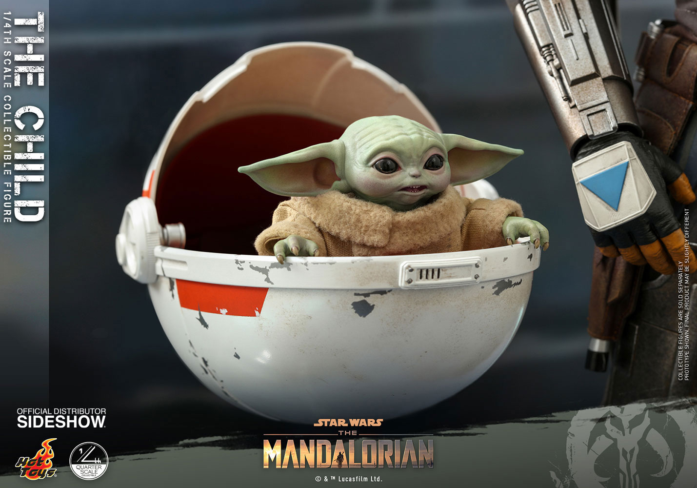Star Wars: The Mandalorian - The Child 1:4 Scale Figure 