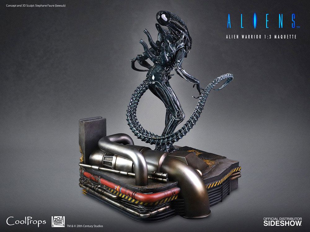 Alien Statue 1/3 Alien Warrior Deluxe 74 cm