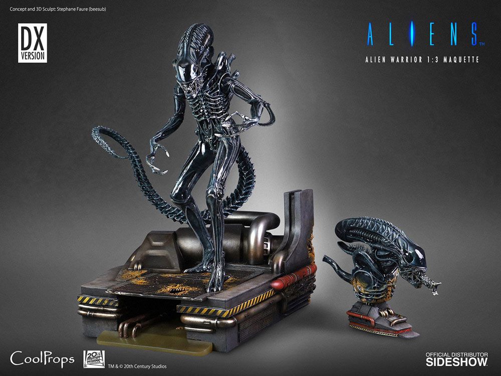 Alien Statue 1/3 Alien Warrior Deluxe 74 cm