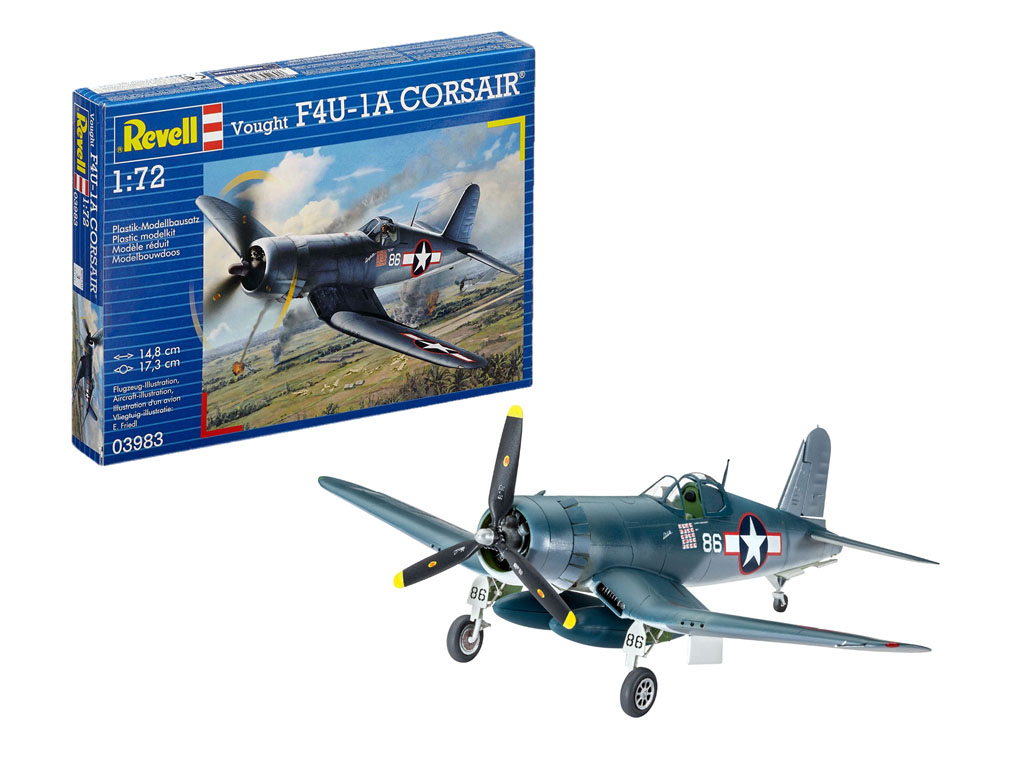 Revell Model Kit Vought F4U-1A CORSAIR 1:72