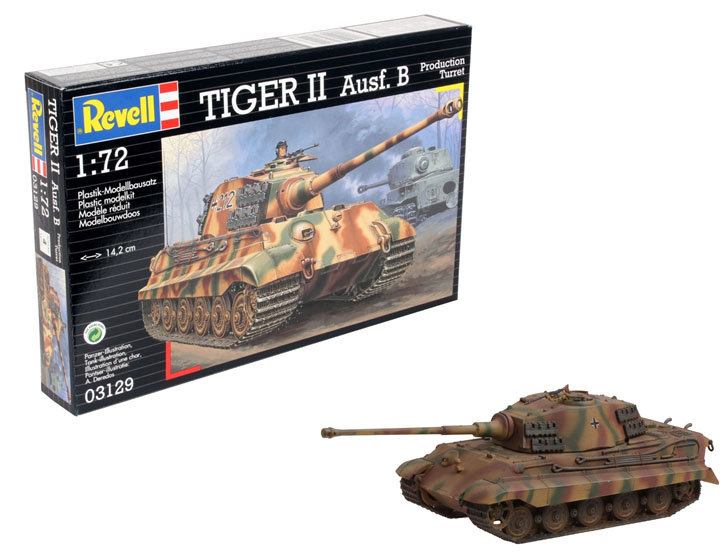 Revell Model Kit Tiger II Ausf. B 1:72