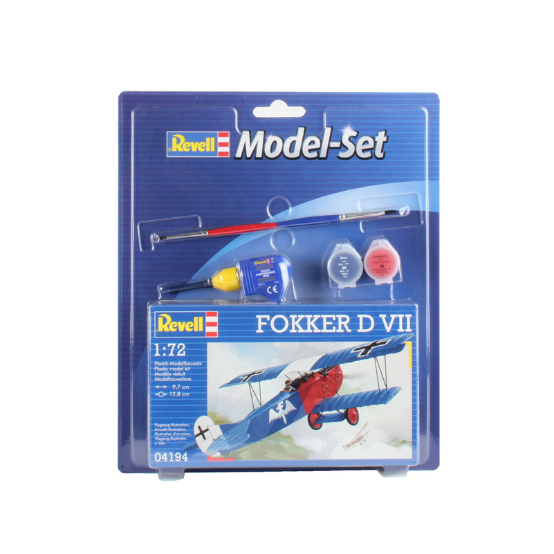 Revell Model Set Fokker D VII 1:72