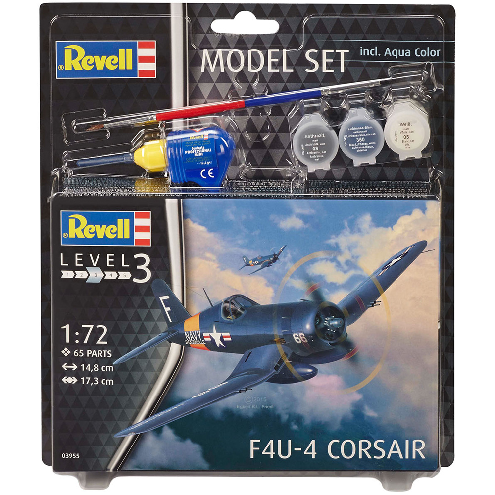 Revell Model Set F4U-4 Corsair 1:72