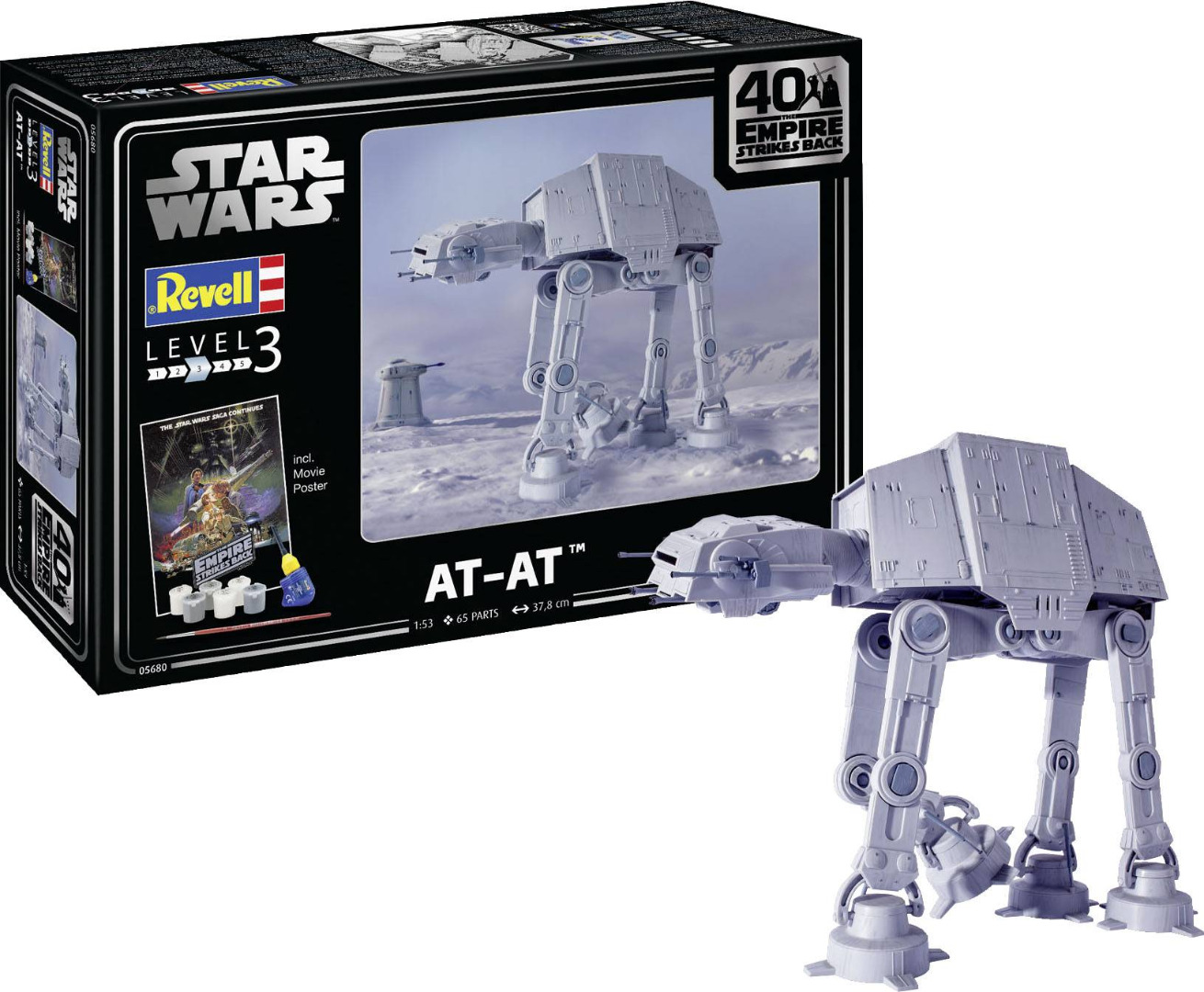 Revell Model Set Star Wars AT-AT 40th Anniversary Scale 1:53