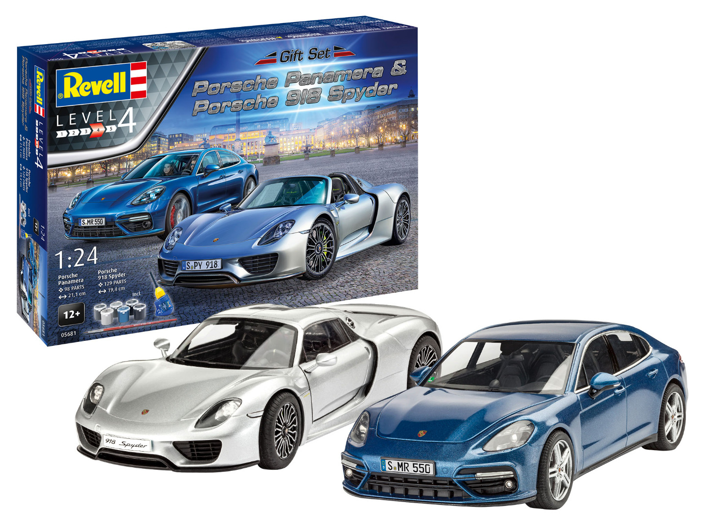 Revell Model Set Porsche Gift Set 1:24