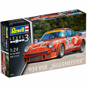 Revell Model Kit Porsche 934 RSR Jägermeister Scale 1:24