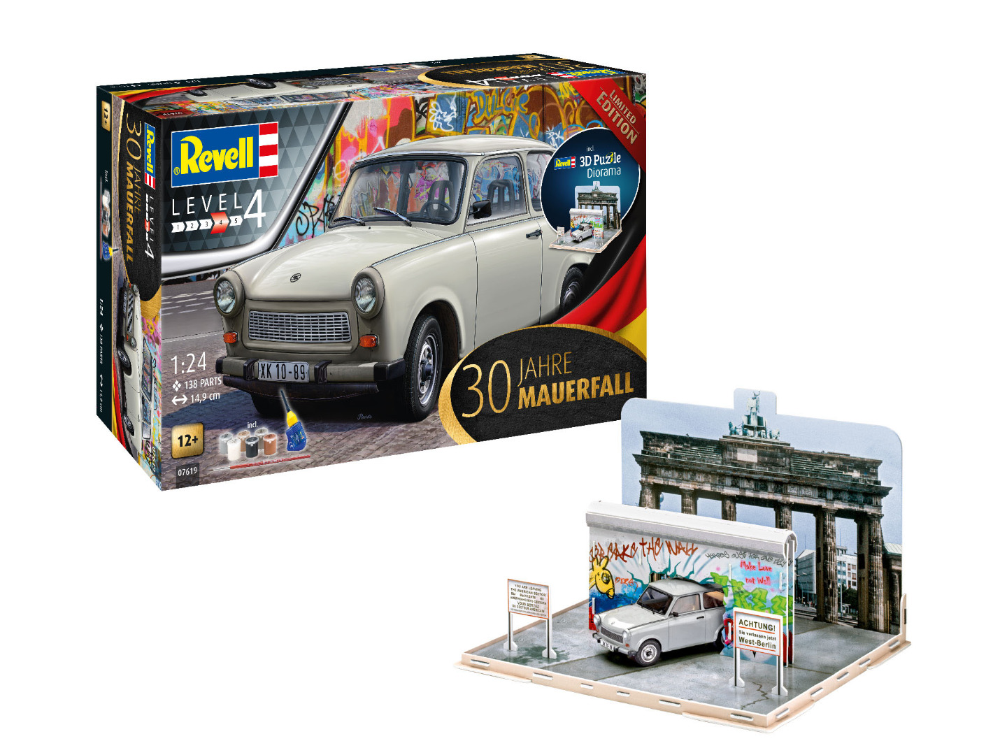Revell Model Set 30th Anniversary Fall of the Berlin Wall 1:24
