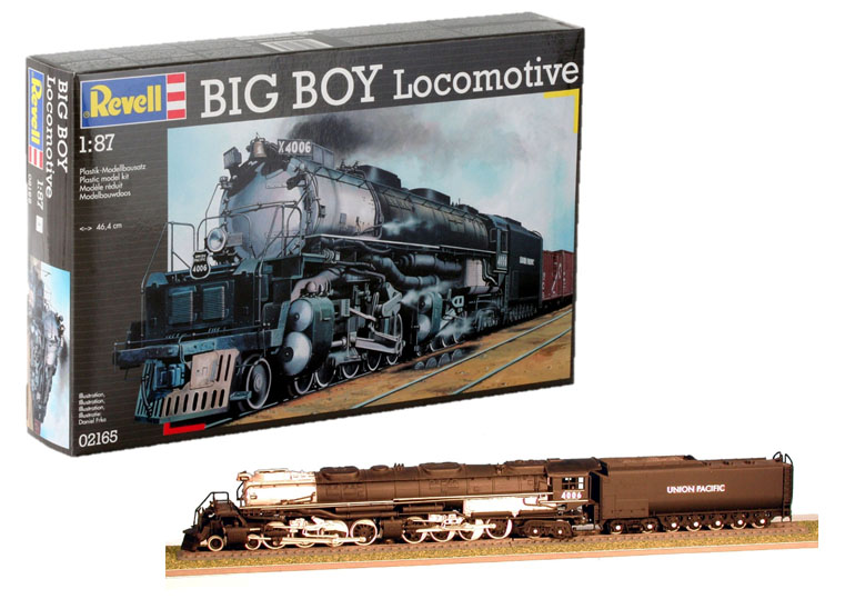Revell Model Kit Big Boy Locomotive 1:87