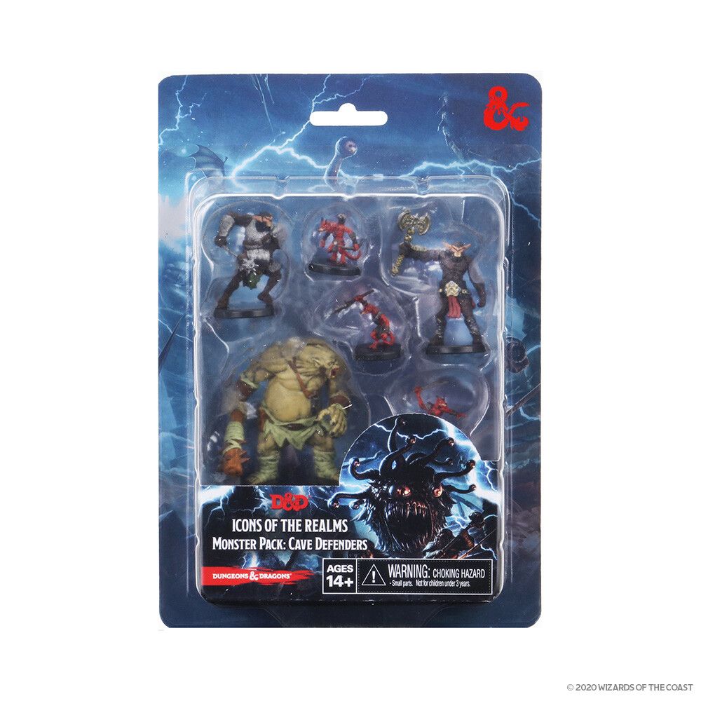 Dungeons and Dragons: Icons of the Realms - Cave Defenders Monster Pack 