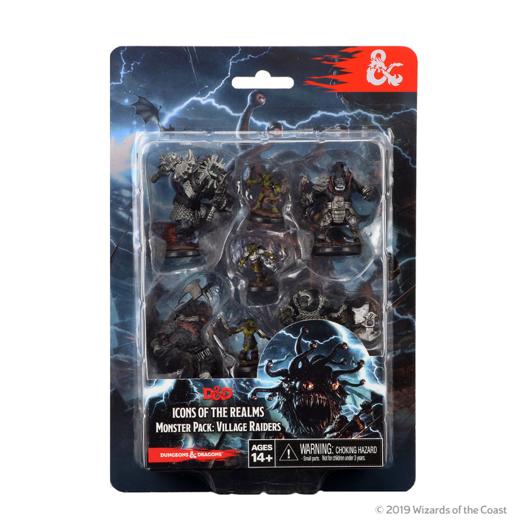 Dungeons and Dragons: Icons of the Realms - Village Raiders Monster Pack