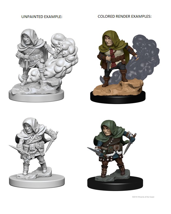 Dungeons and Dragons: Nolzurs Marvelous Miniatures - Halfling Male Rogue 