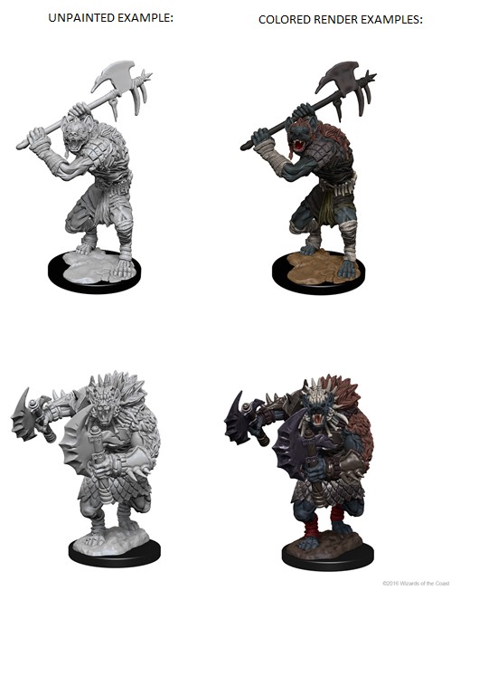 Dungeons and Dragons: Nolzurs Marvelous Miniatures - Gnolls 