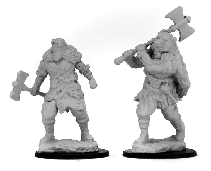 Dungeons and Dragons: Nolzurs Marvelous Miniatures - Human Male Barbarian 