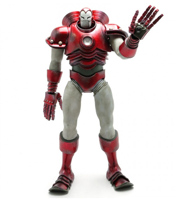 Marvel Iron Man Silver Centurion Action Figure Scale 1/6 34 cm