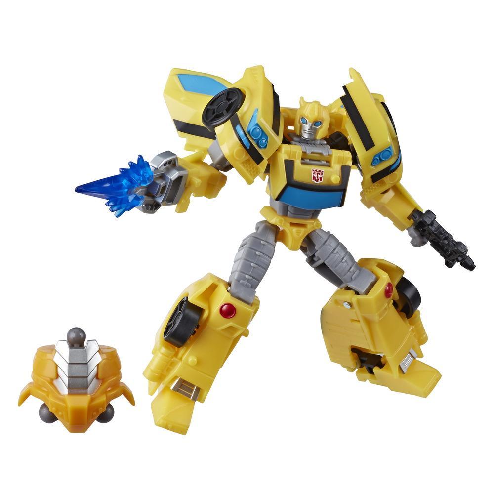 Transformers Cyberverse Adventures Deluxe Bumblebee Action Figure 14 cm