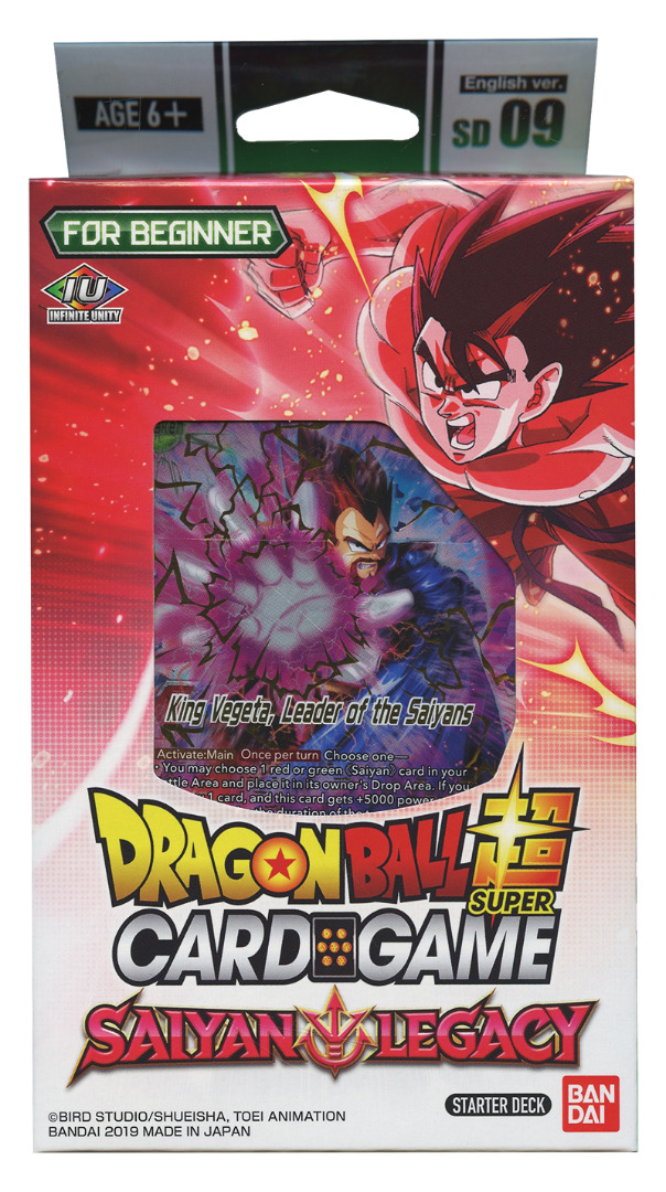 Dragon Ball Super Card Game - Saiyan Legacy Starter Deck - EN