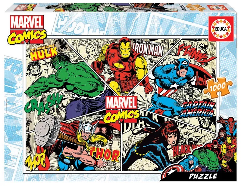 Marvel Puzzle Comics ( 1000 pieces)