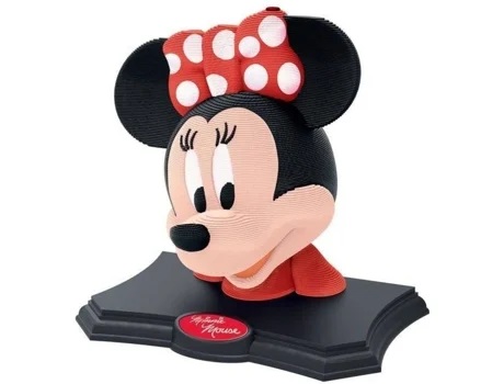 Disney Puzzle Escultura 3D Color Edition Minnie Mouse 