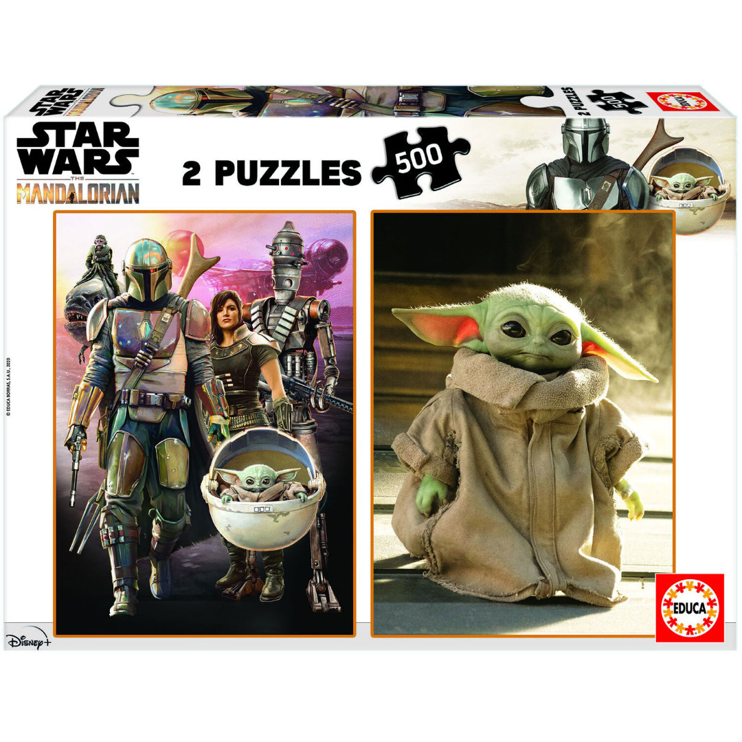 Star Wars The Mandalorian Puzzle 2 x 500 pieces 