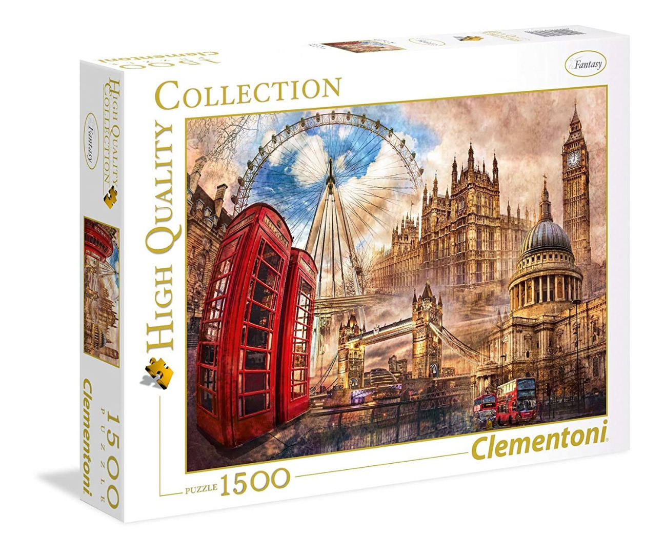Puzzle Vintage London (1500 peças)