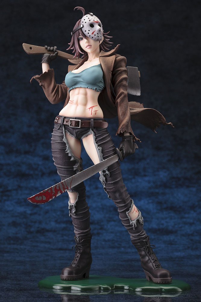 Estátua Bishoujo Collection Friday The 13th Female Jason Voorhees Ani 22 cm
