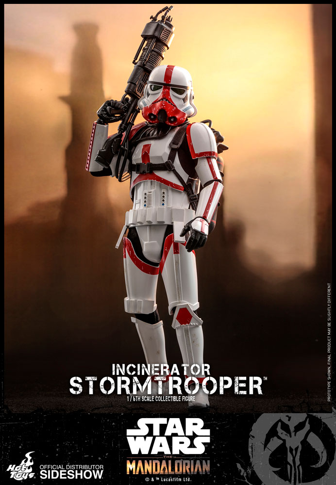 Star Wars: The Mandalorian - Incinerator Stormtrooper 1:6 Scale Figure 