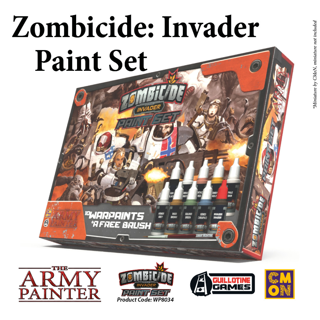 The Army Painter - Zombicide: Invader Paint Set WP8034