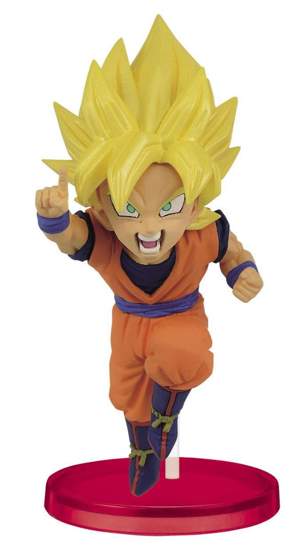 Dragon Ball Z: Dokkan Battle WCF ChiBi Figure Son Goku SS1 nº1  7 cm 