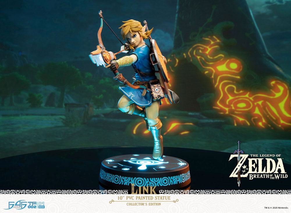 The Legend of Zelda Breath of the Wild Statue Link Collector's Edition 25cm