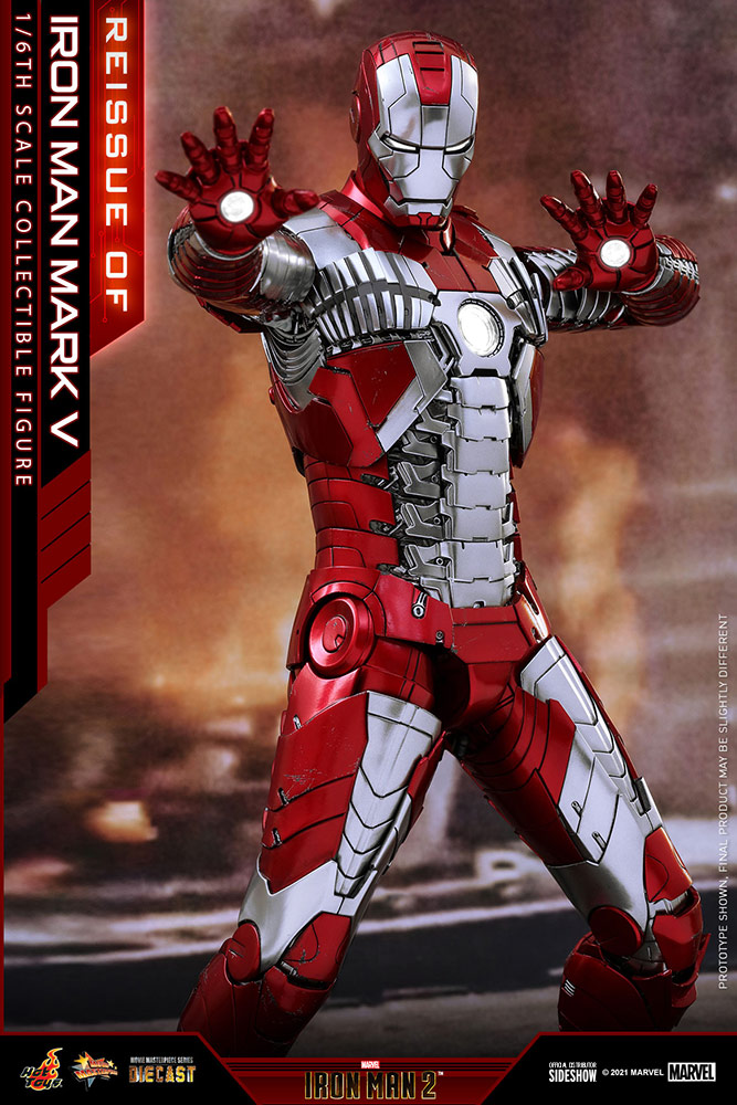 Marvel: Iron Man 2 - Iron Man Mark V 1:6 Scale Figure 