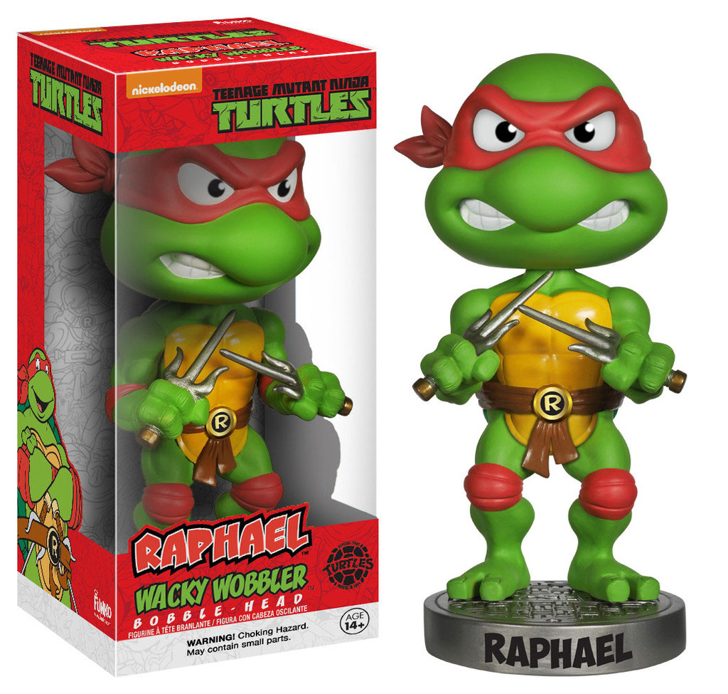 Teenage Mutant Ninja Turtles Wacky Wobbler Bobble-Head Raphael 18 cm