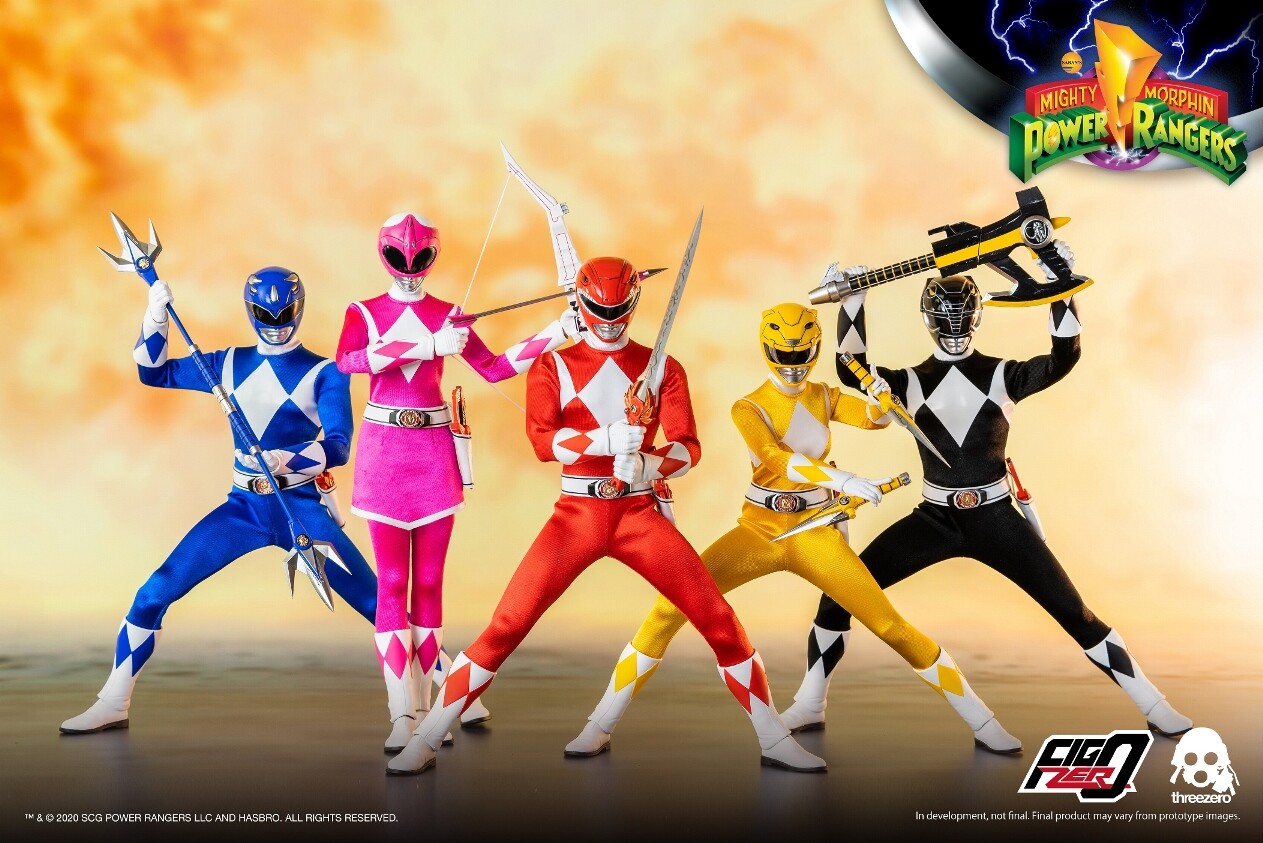 Mighty Morphin Power Rangers: Power Rangers 1:6 Scale Figure 6-Pack