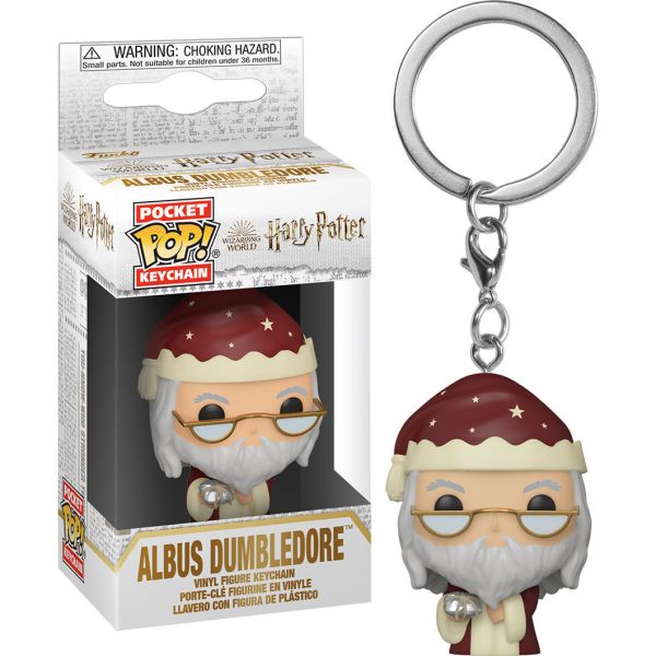 Funko POP! POP Keychain: Harry Potter Holiday - Dumbledore 4 cm