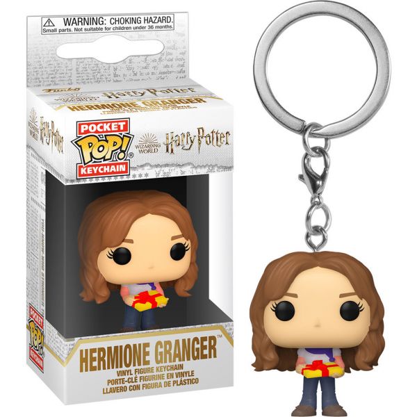 Funko POP! POP Keychain: Harry Potter Holiday - Hermione 4 cm