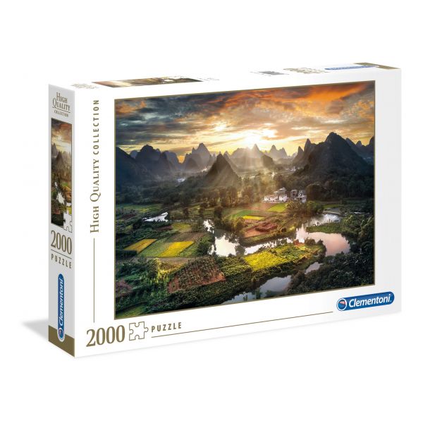 Puzzle View of China (2000 peças)