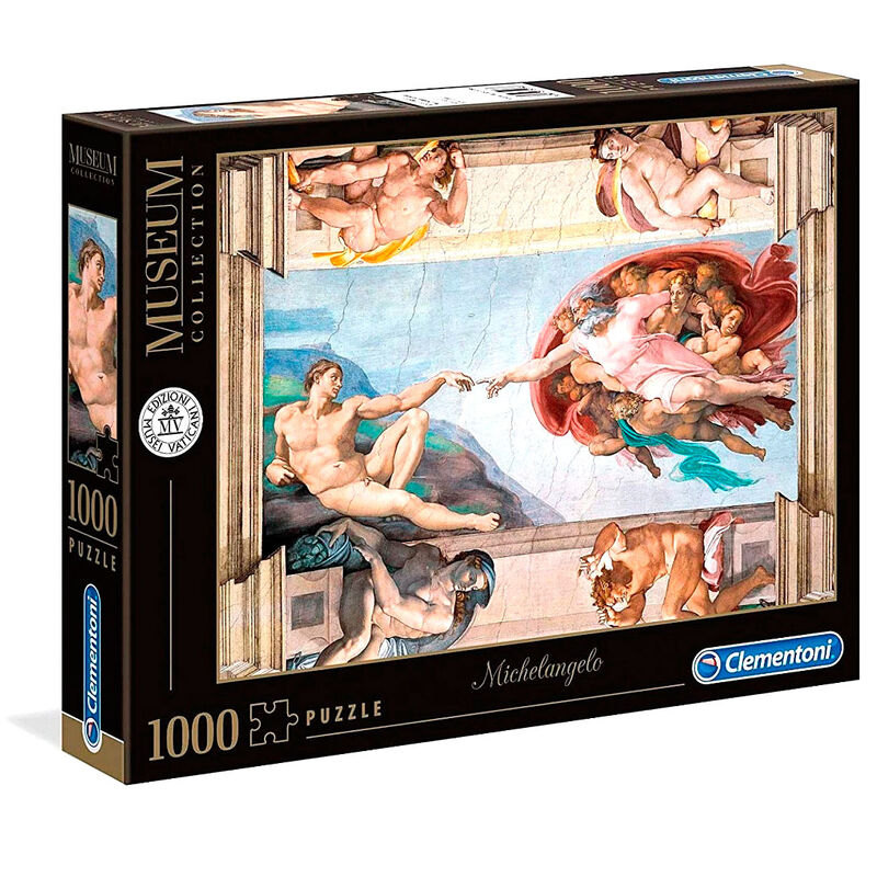Puzzle Michelangelo The Creation of Man (1000 peças)