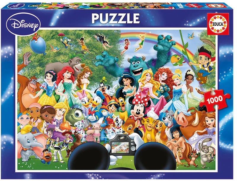 Puzzle O Maravilhoso Mundo da Disney (1000 peças)