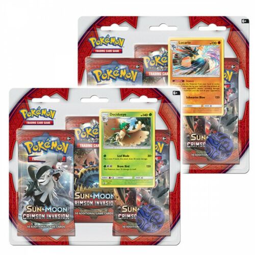Pokémon Sun&Moon Crimson Invasion Triple Booster Pack - EN