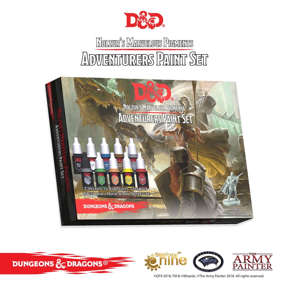 Dungeons & Dragons - Nolzur's Marvelous Pigments: Adventurers Paint Set