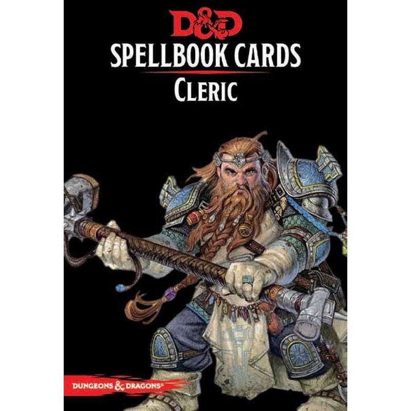 Dungeons & Dragons Spellbook Cards: Cleric Deck *English Version*