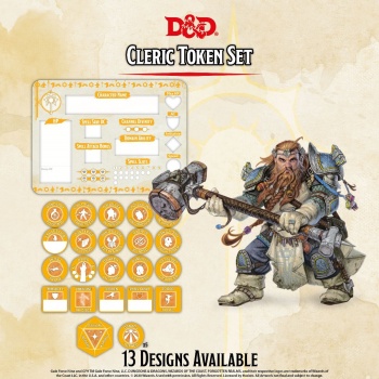 Dungeons & Dragons - Cleric Token Set