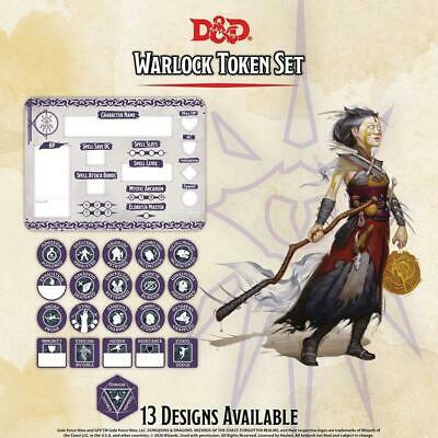 Dungeons & Dragons  - Warlock Token Set