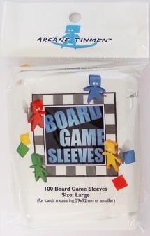 Board Games Sleeves - European Variant - Big Cards (59x92mm) 100 Unidades