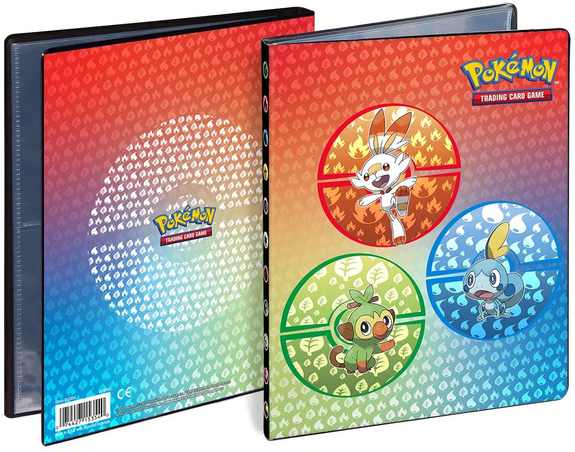 Pokémon - UP - 4 Pocket Portfolio - Pokémon Sword and Shield Galar Starters