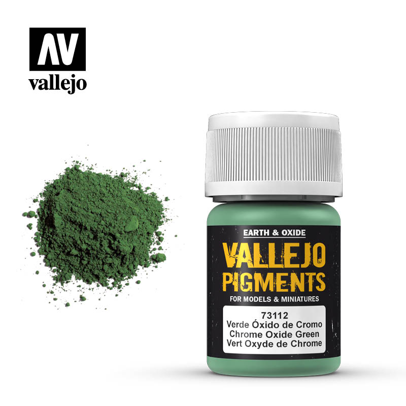 Vallejo Pigments Chrome Oxide Green 73112  